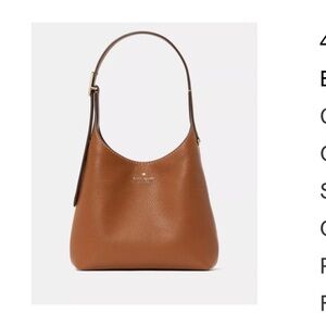 Kate Spade Tan Leather Shoulder Bag
